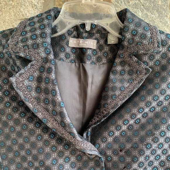 Kate Hill Silk Blazer - Picture 6 of 11